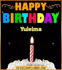 GIF GiF Happy Birthday Yuleima